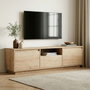 Nordure Soporte para TV Sentinel - Roble Zafiro